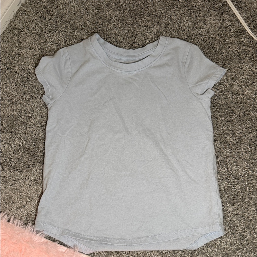 Cat & Jack Soft Blue Short Sleeve Tee
